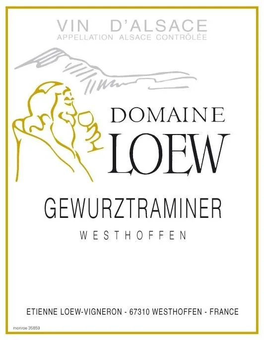 Wethoffen Gewurztraminer Bottle