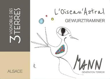 Gewurztraminer L'Oiseau Astral Bottle