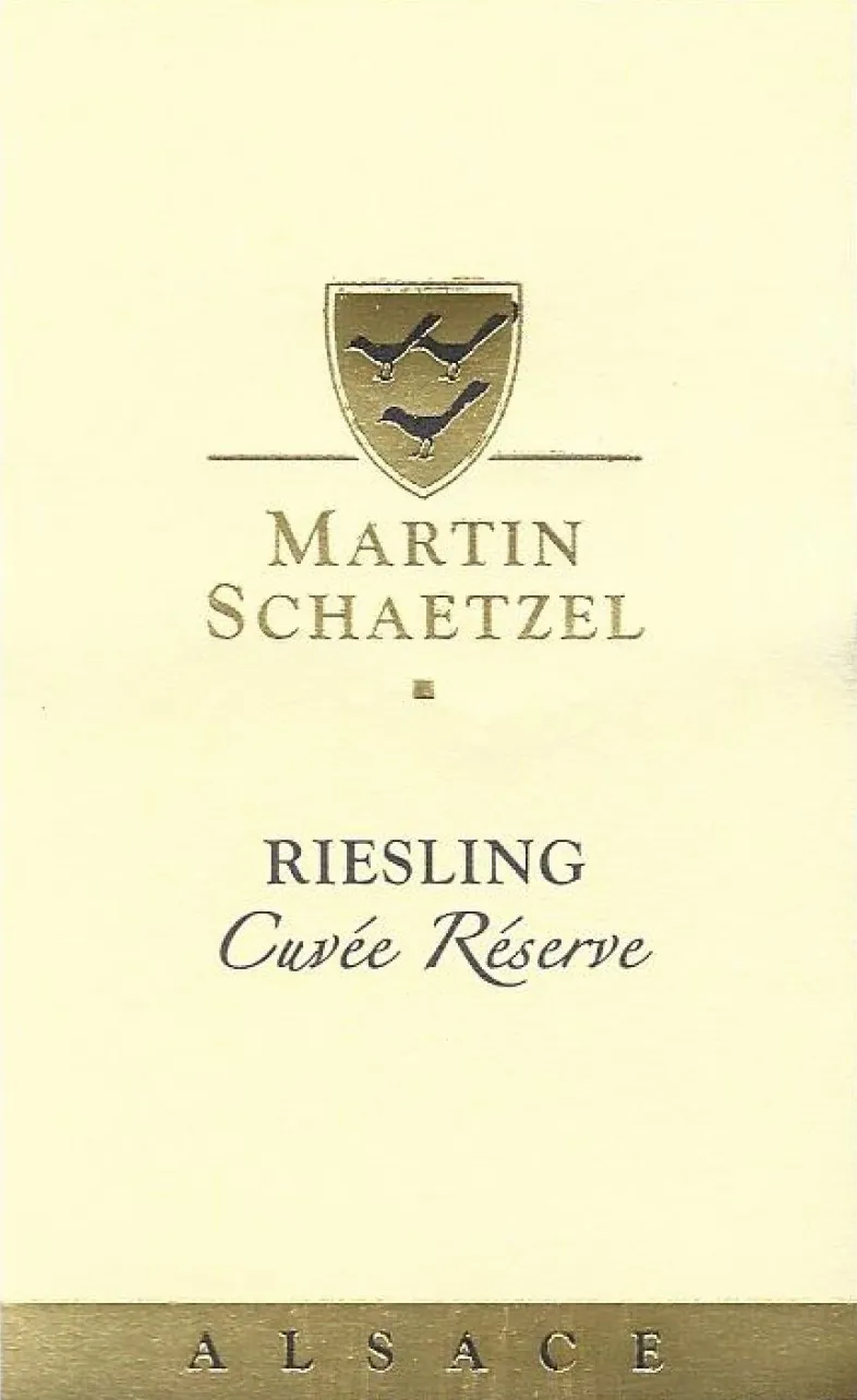Cuvee Reserve Riesling Bottle