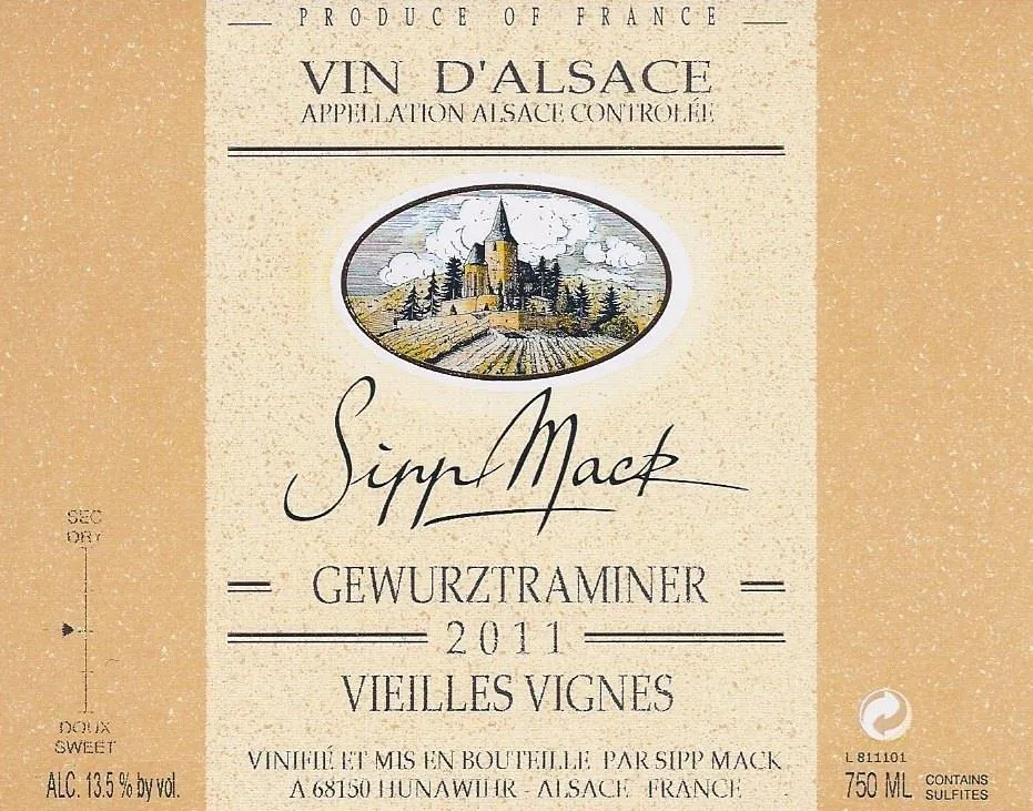 Vieilles Vignes Gewurztraminer Bottle