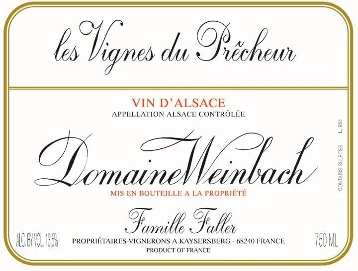 Les Vignes du Precheur Bottle