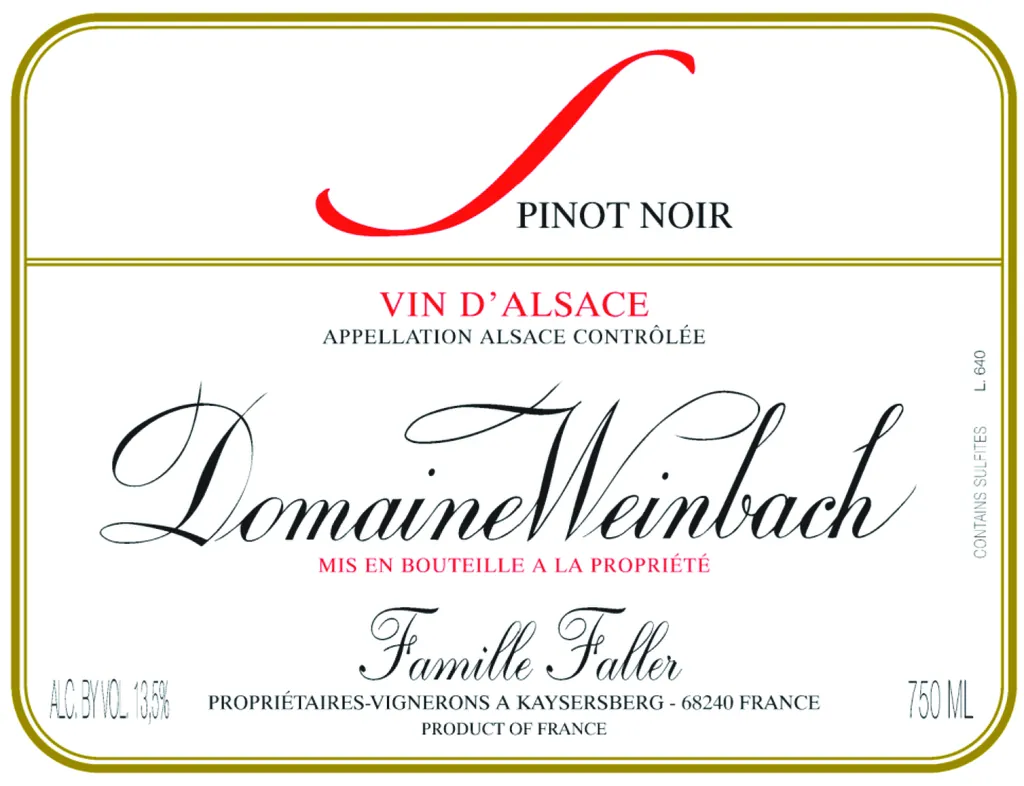 Pinot Noir S Bottle