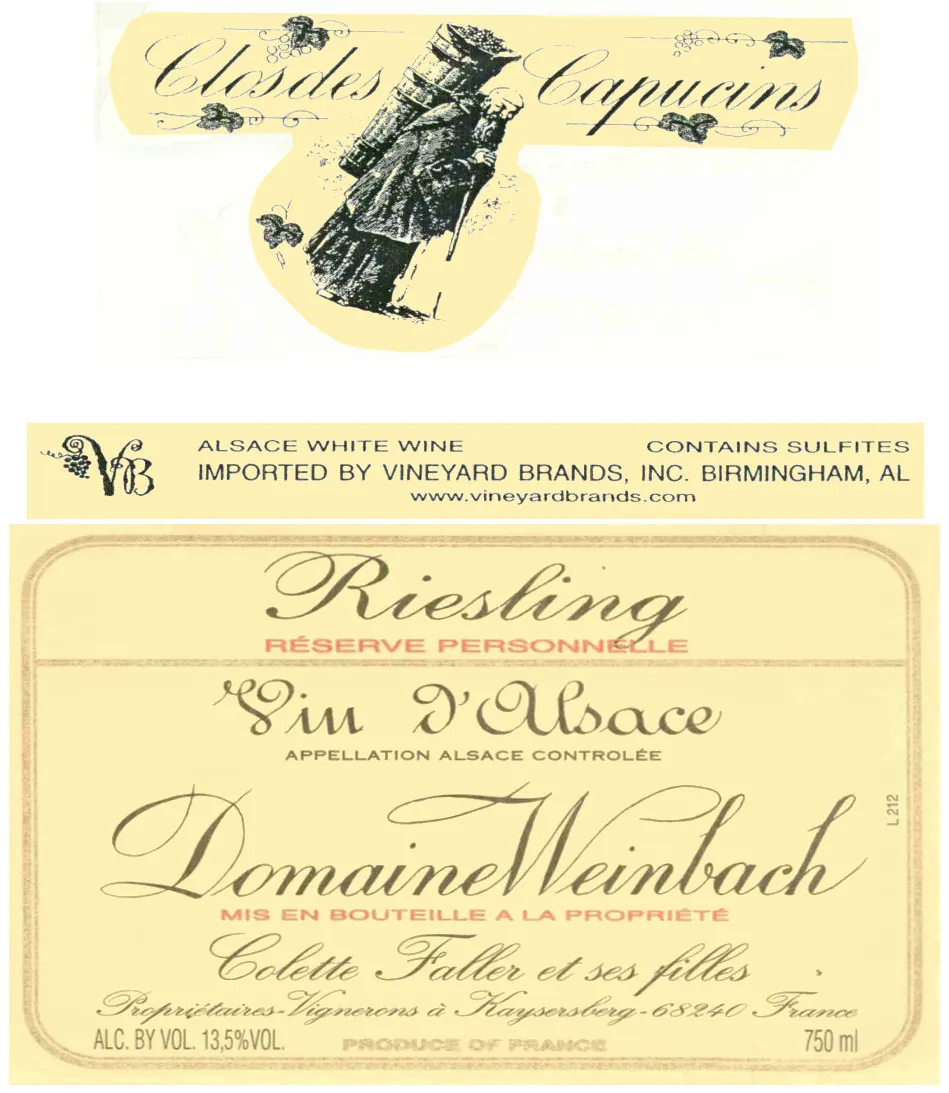 Reserve Personnelle Riesling Bottle