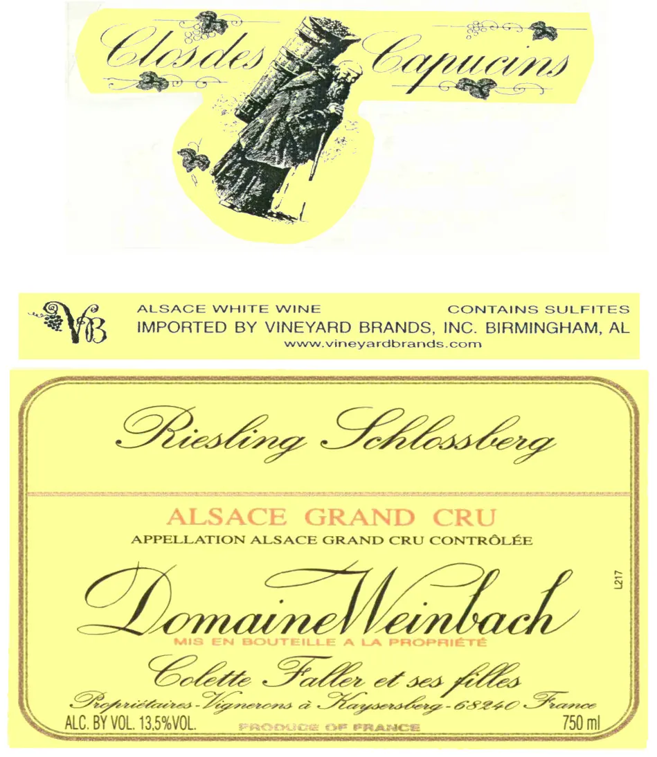 Schlossberg Riesling Bottle