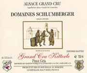 Kitterle Grand Cru Pinot Gris Bottle