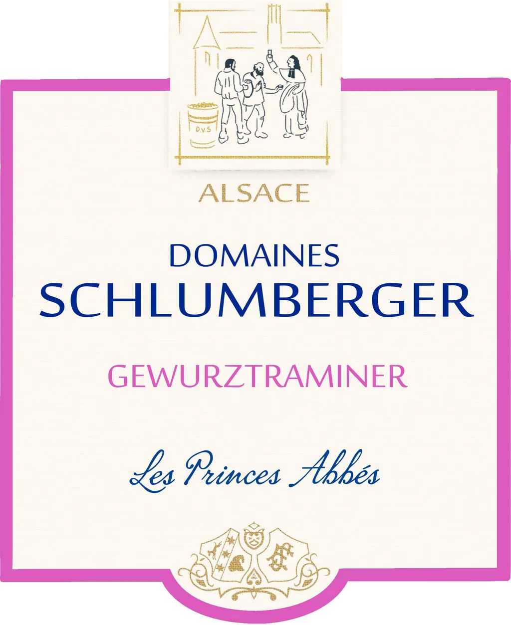 Les Princes Abbes Gewurztraminer Bottle