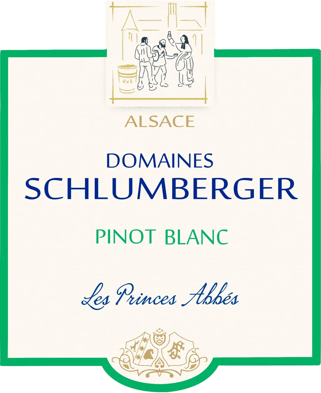 Les Princes Abbes Pinot Blanc Bottle