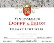 Tokay Pinot Gris Bottle