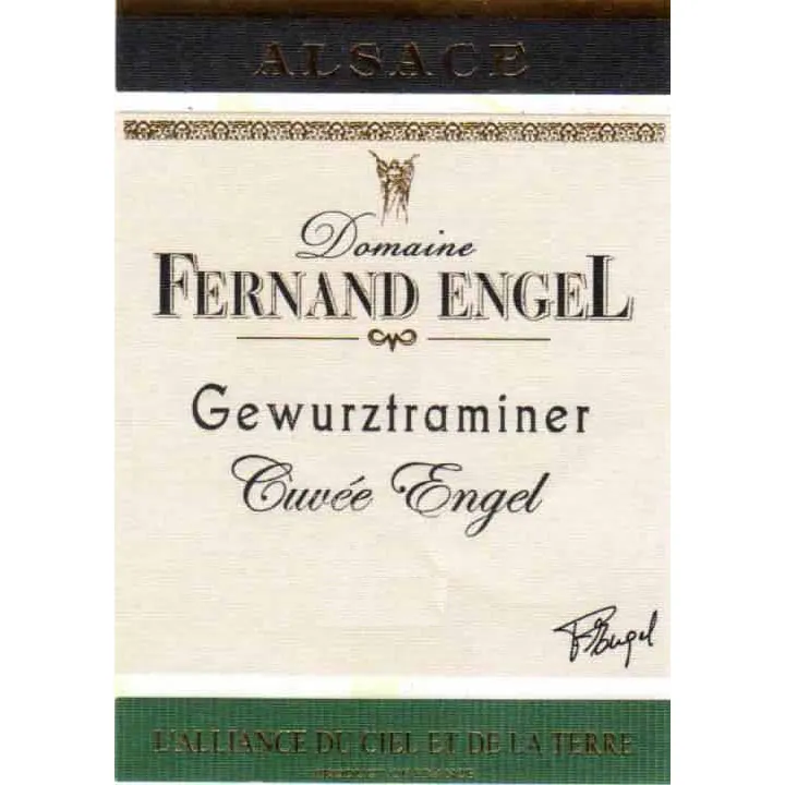 Cuvee Engel Gewurztraminer Bottle