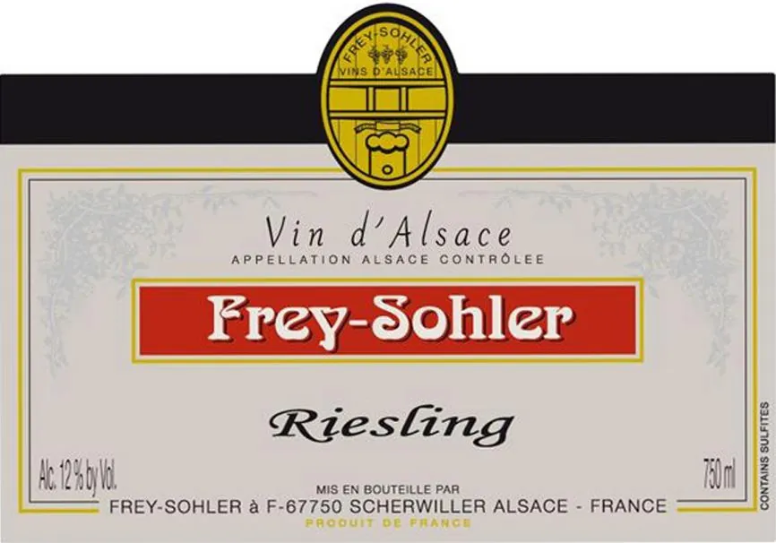 Riesling Bottle