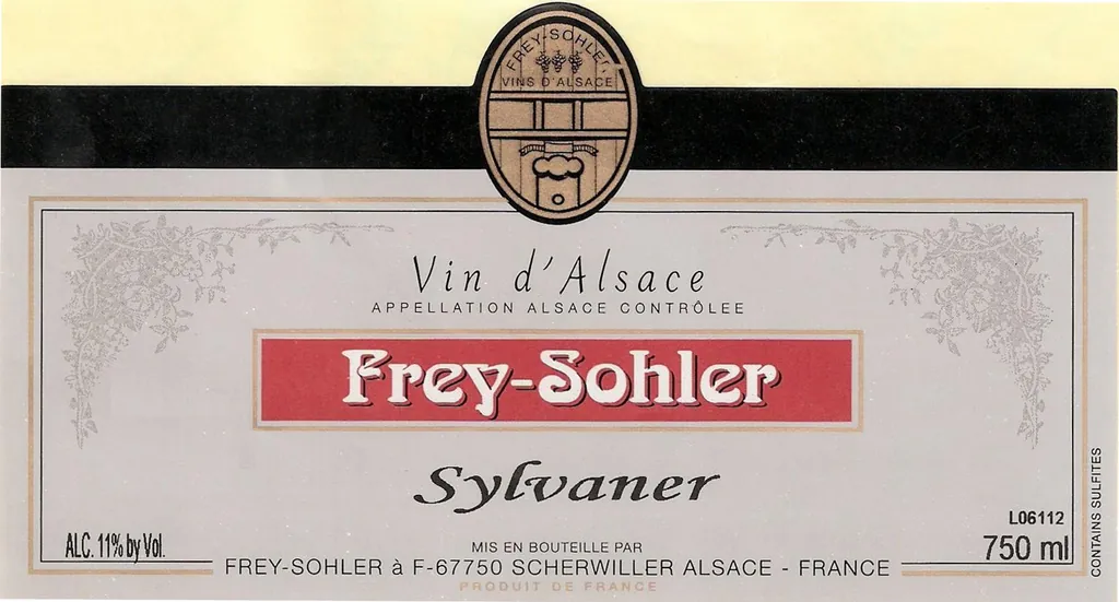 Sylvaner Bottle