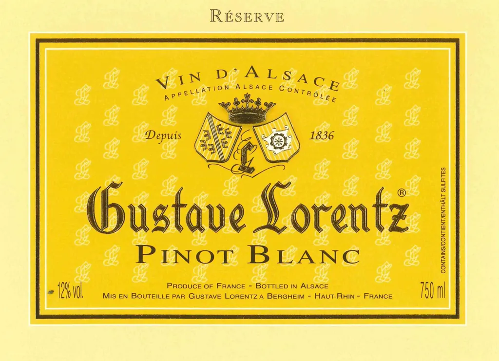 Reserve Pinot Blanc Bottle