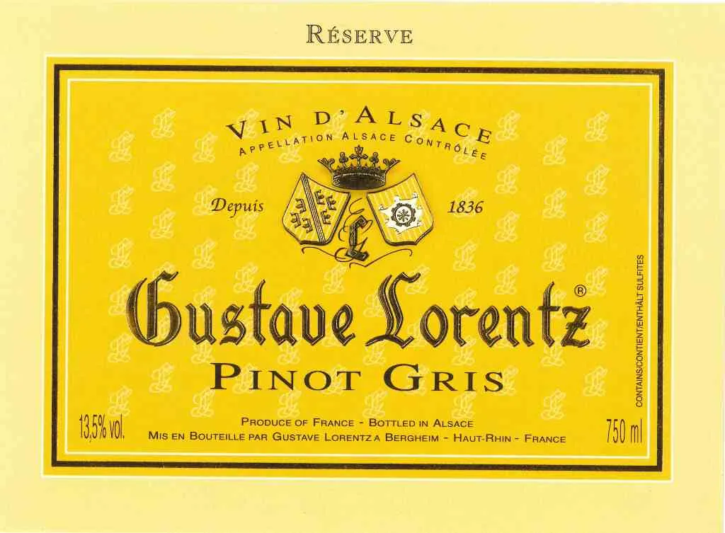 Reserve Pinot Gris Bottle