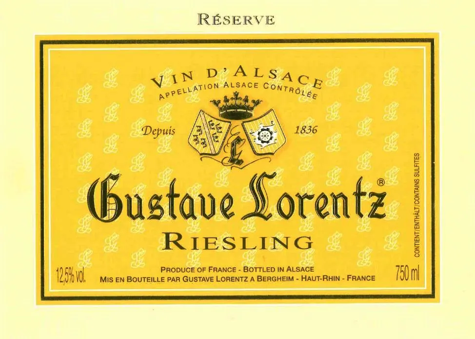 Riesling Reserve Bottle