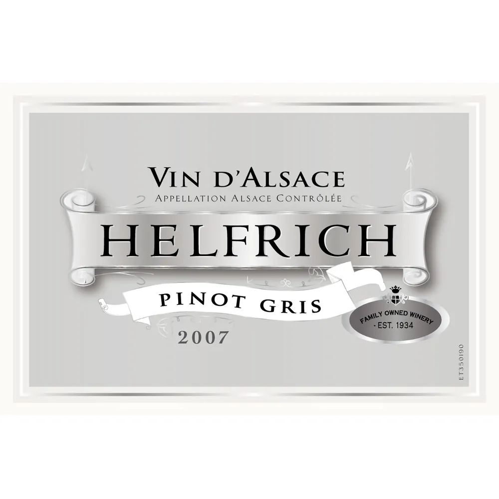 Pinot Gris Bottle