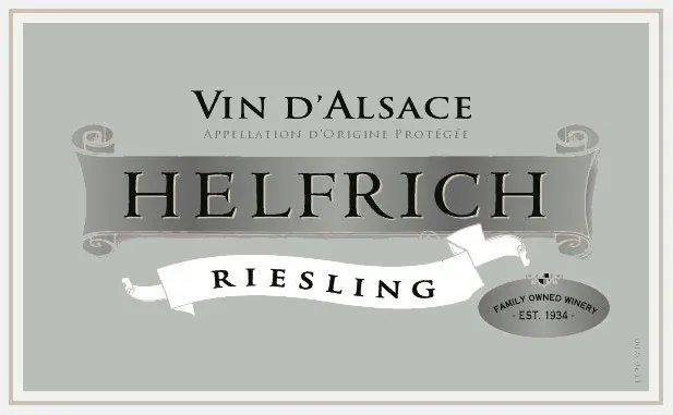 Riesling Bottle
