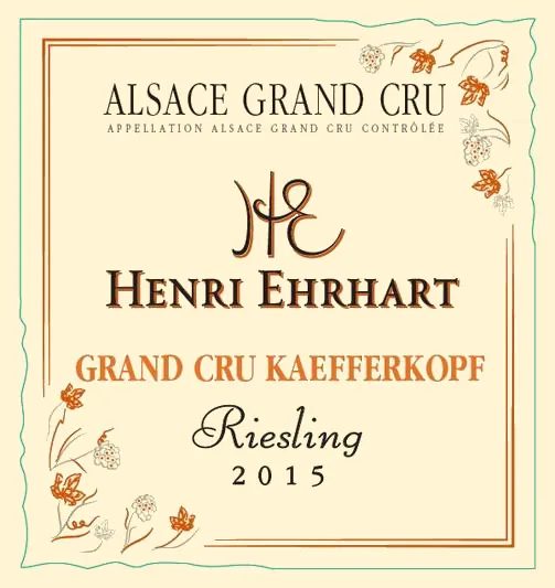 Grand Cru Kaefferkopf Riesling Bottle