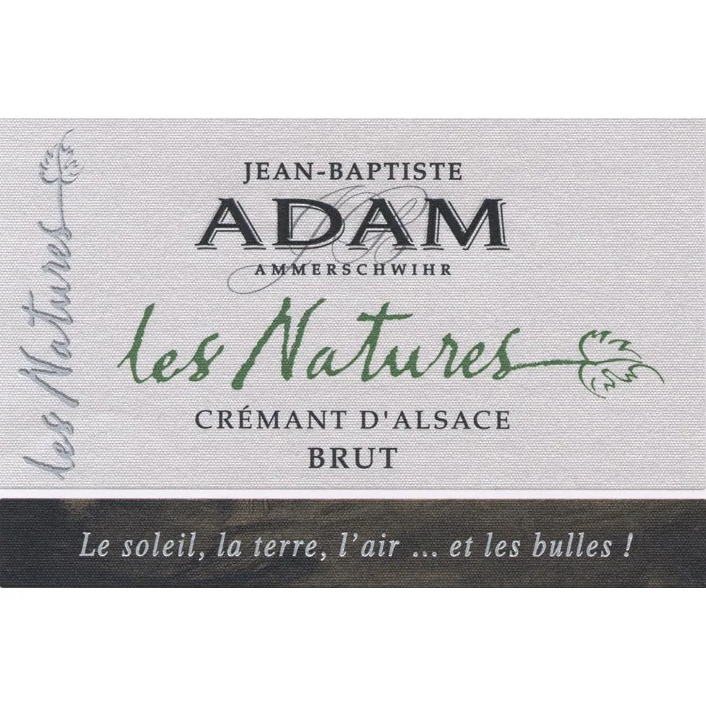 Les Natures Cremant d'Alsace Brut Bottle
