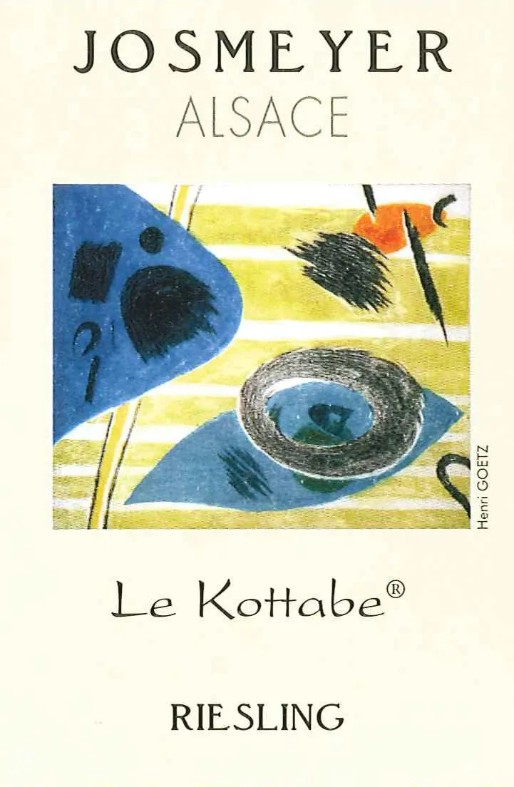 Le Kottabe Riesling Bottle
