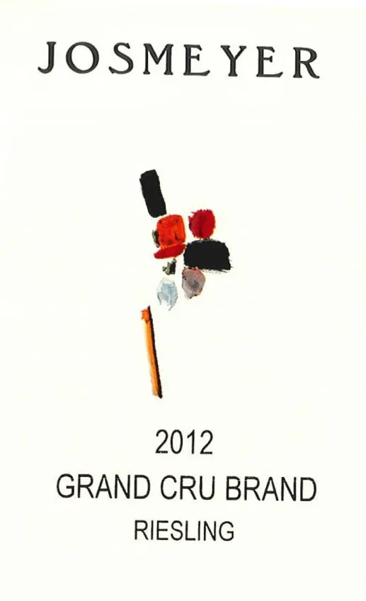 Riesling Grand Cru Brand Bottle