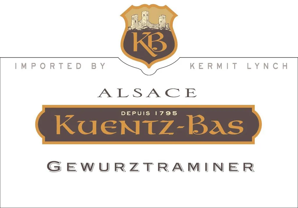 Gewurztraminer Cuvee Tradition Bottle