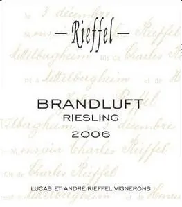 Brandluft Riesling Bottle