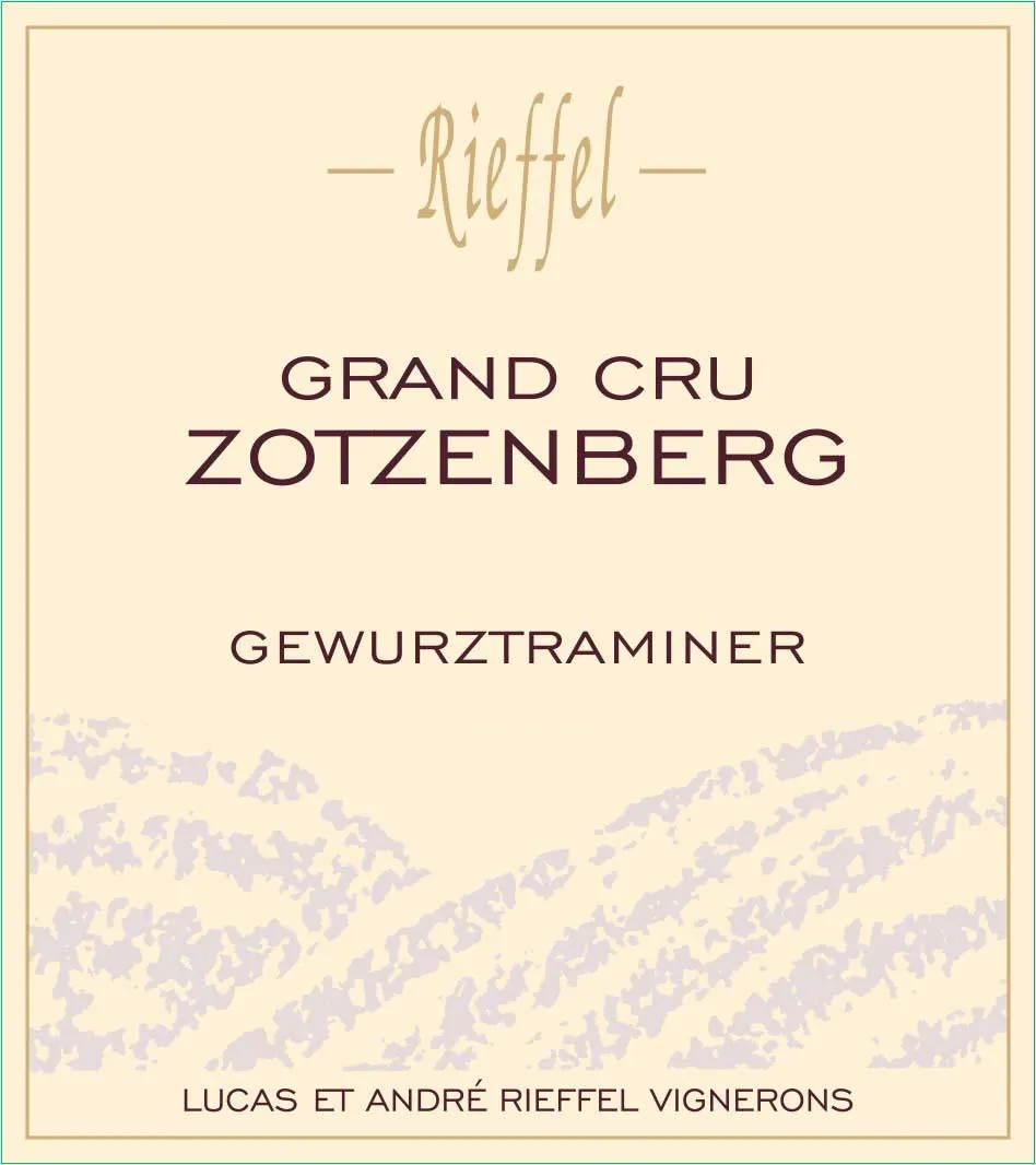 Gewurztraminer Vendanges Tardives Bottle
