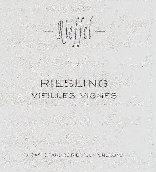 Vieilles Vignes Riesling Bottle