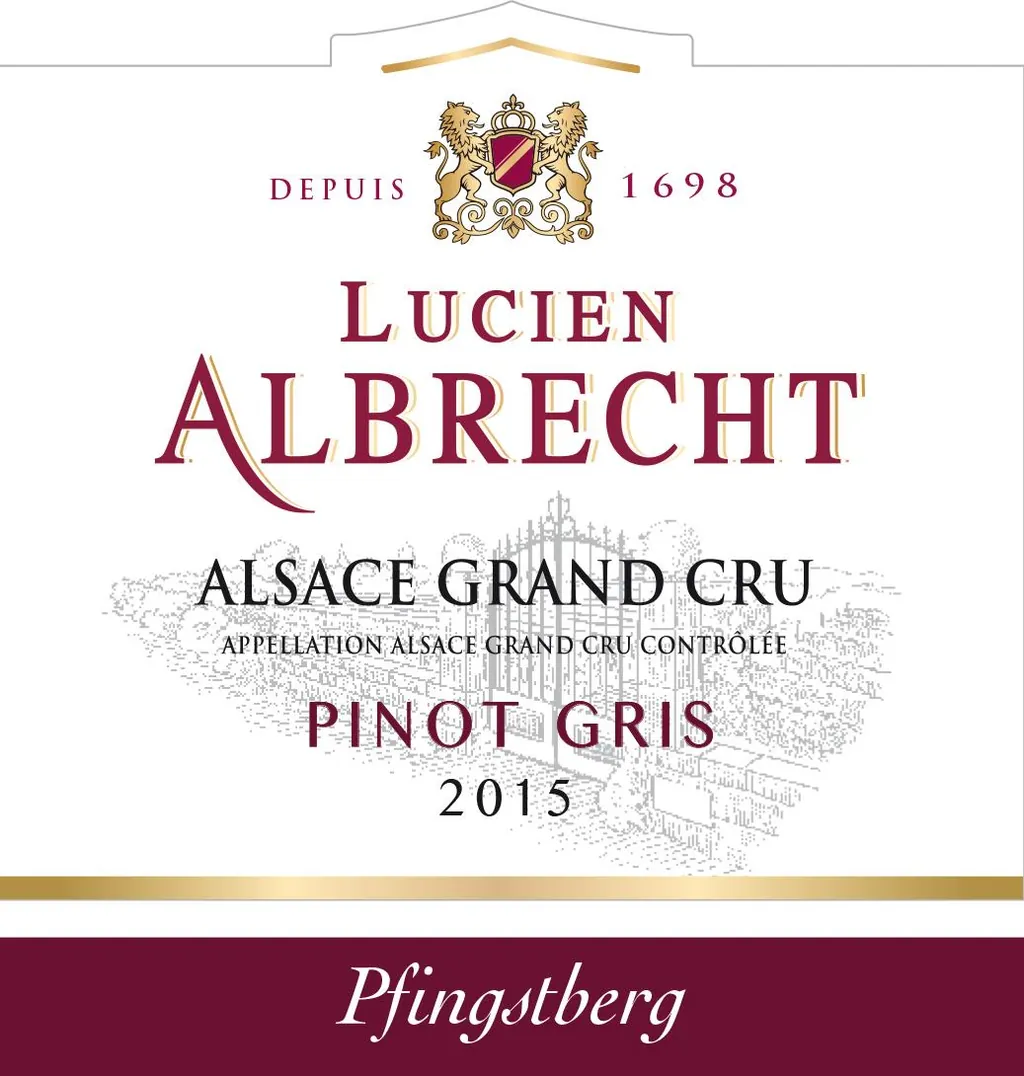 Grand Cru Pfingstberg Pinot Gris Bottle