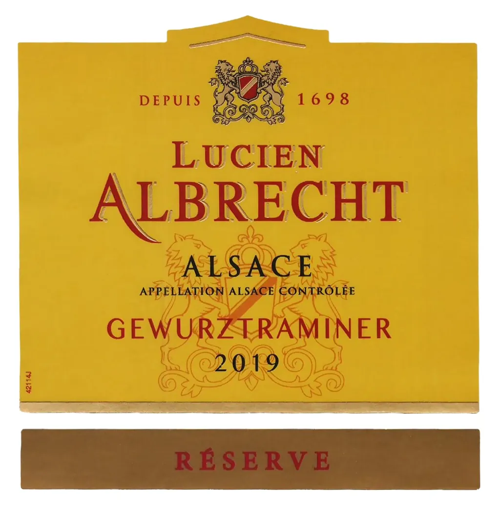 Reserve Gewurztraminer Bottle