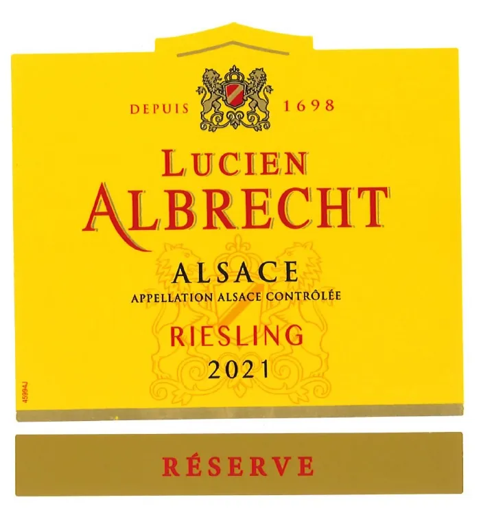 Reserve Riesling Bottle
