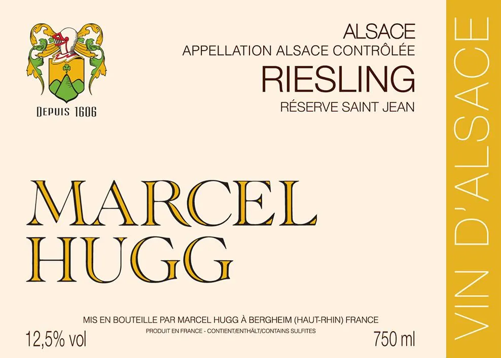 Saint Jean Reserve Riesling Bottle