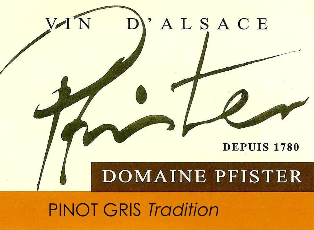Tradition Pinot Gris Bottle