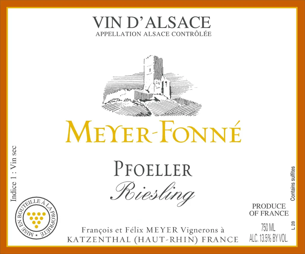 Pfoeller Riesling Bottle