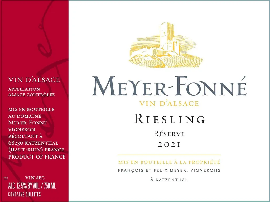 Reserve Riesling Bottle