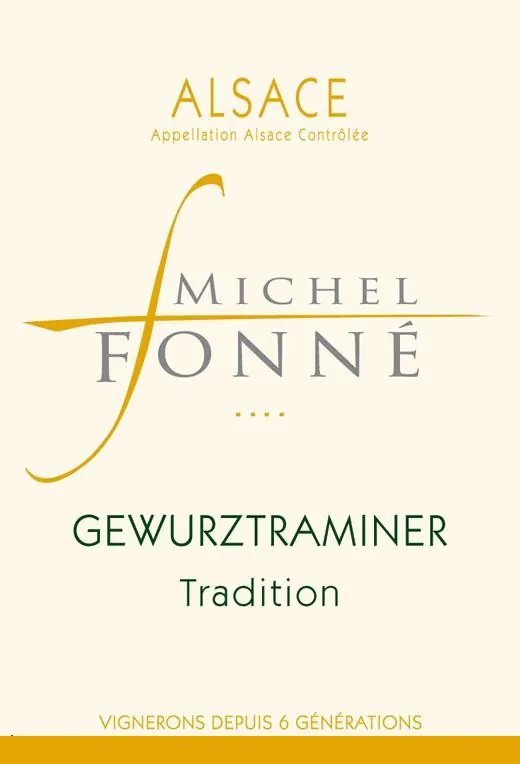 Alsace Tradition Gewurztraminer Bottle