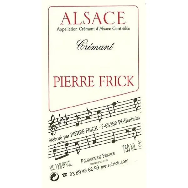Cremant d'Alsace Brut Bottle