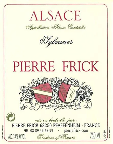 Sylvaner Bottle