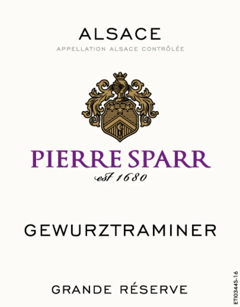 Gewurztraminer Bottle