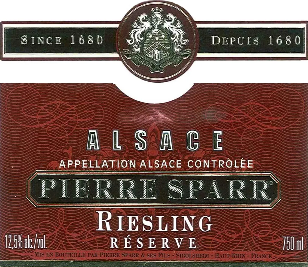 Reserve Riesling Bottle