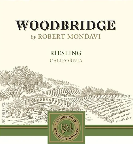 Woodbridge Riesling Bottle
