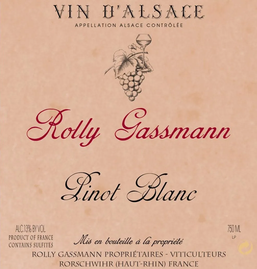 Pinot Blanc Bottle