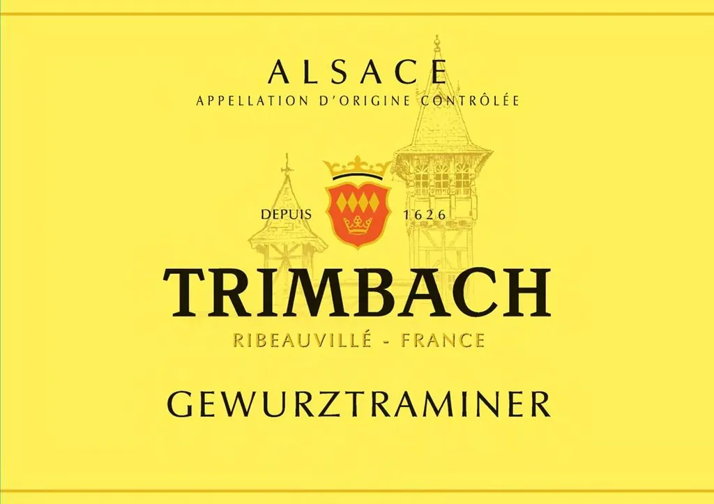 Gewurztraminer Bottle