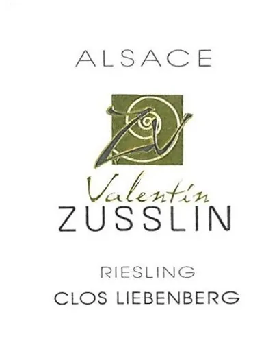 Alsace Clos Liebenberg Riesling Bottle