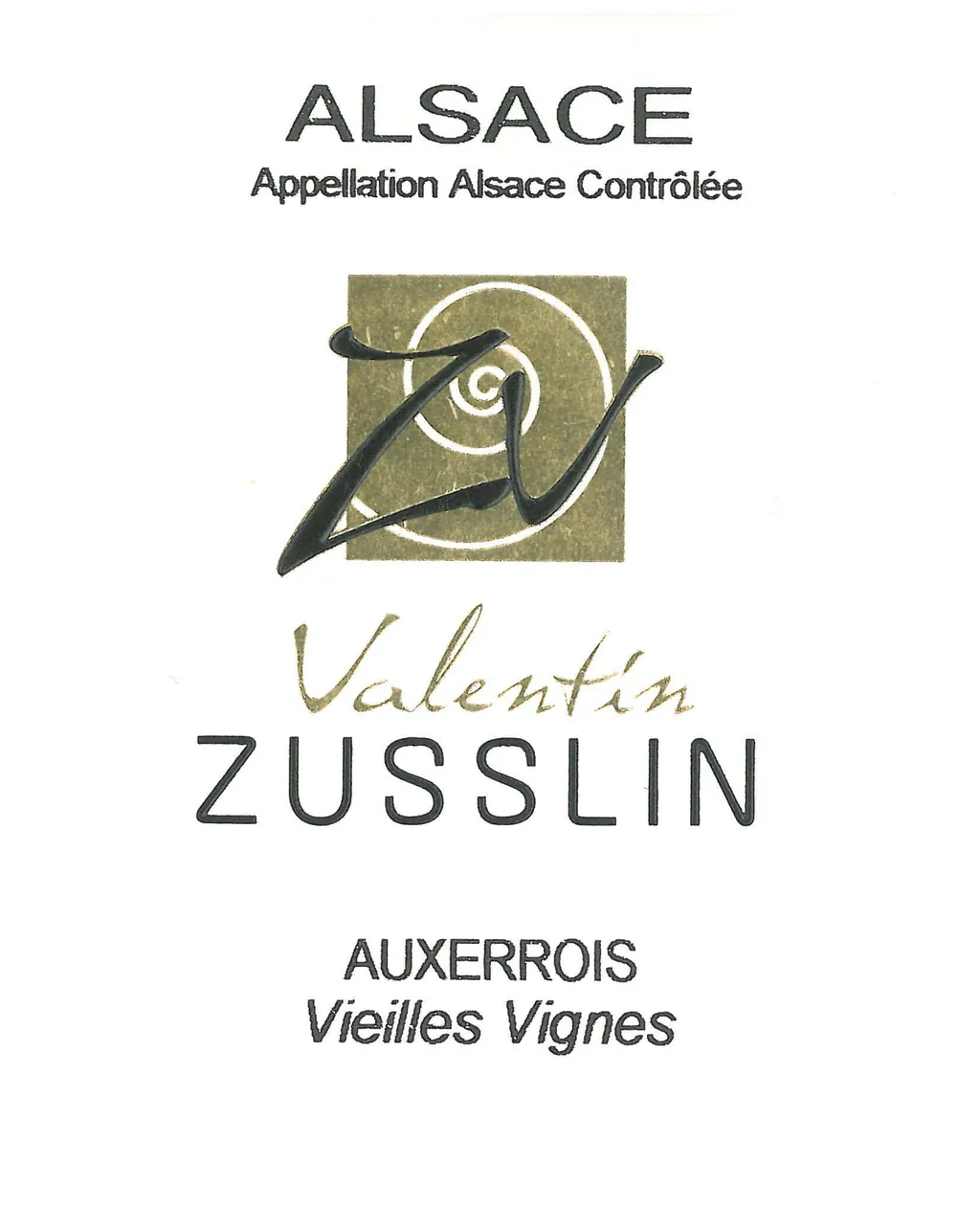 Vieilles Vignes Auxerrois Bottle