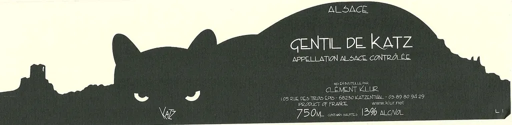 Gentil de Katz Bottle