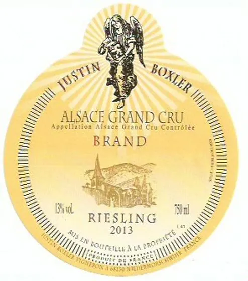Brand Riesling Bottle