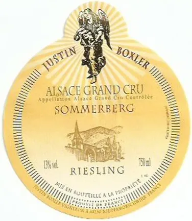 Sommerberg Riesling Bottle