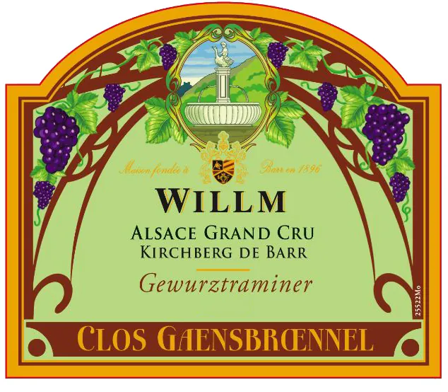 Clos Gaensbroennel Gewurztraminer Bottle