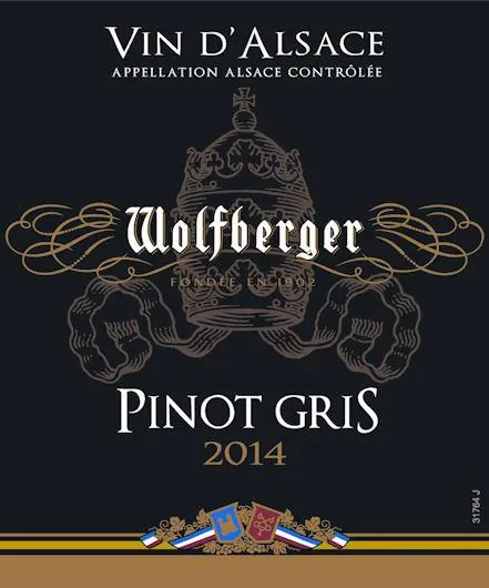 Pinot Gris Bottle